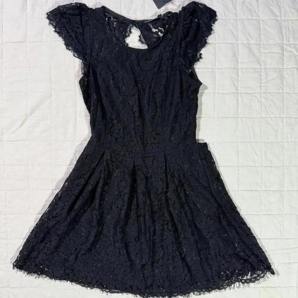 Signature8 Dresses | Signature 8 Black Lace Fit & Flare Dress Nwt (Size L) | Color: Black | Size: L | Erm1816's Closet Signature8 Dresses | Signature 8 Black Lace Fit & Flare Dress Nwt (Size L) | Color: Black | Size: L | Erm1816's Closet